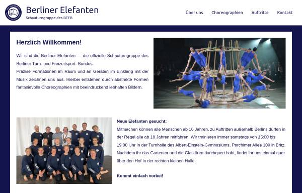 Vorschau von www.berlinerelefanten.de, Die Elefanten