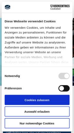 Vorschau der mobilen Webseite www.lmr-drilling.de, LMR Drilling GmbH