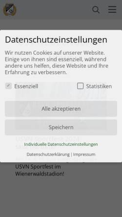 Vorschau der mobilen Webseite www.neulengbach.at, SV Neulengbach