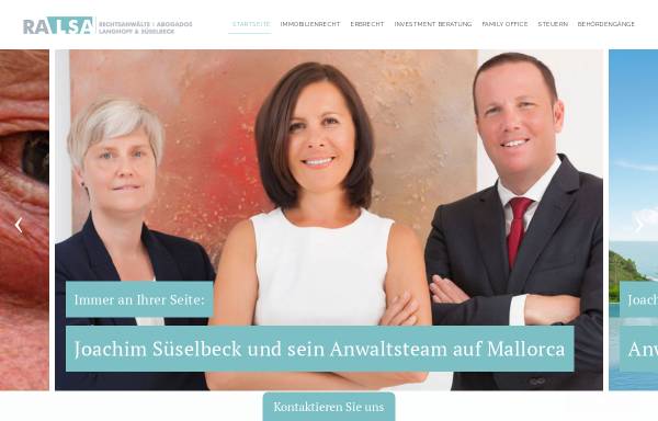 Vorschau von www.anwalt-mallorca.de, Langhoff & Partner Abogados S.L.