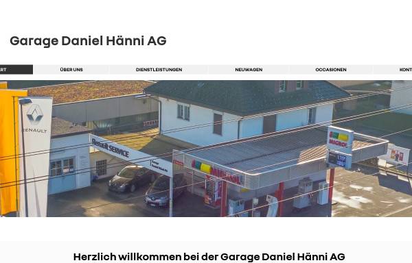 Vorschau von www.garage-haenni.ch, Garage Hänni