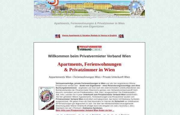 Vorschau von www.netland.at, Landesvereinigung Wiener Privatvermieter