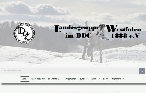 Vorschau von www.ddc-lg-westfalen.de, Landesgruppe Westfalen e. V. des DDC