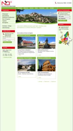 Vorschau der mobilen Webseite www.nwo-gruppenreisen.de, Nordwest & Orient Reisen GmbH