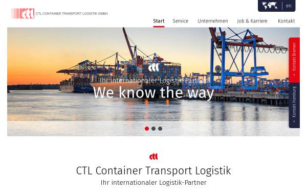 Vorschau von www.forwarders.de, CTL Container Transport Logistic GmbH