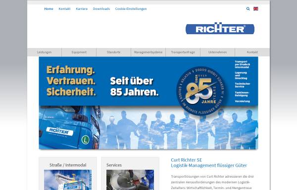 Vorschau von www.curt-richter.de, Curt Richter GmbH