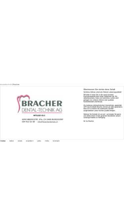 Vorschau der mobilen Webseite www.bracherdental.ch, Dental-Technik Bracher
