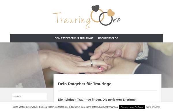 Vorschau von www.trauringoase.de, Trauring Oase, René Thetard