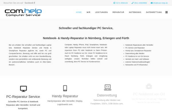 Vorschau von www.com-help.de, Com.help Computer Service