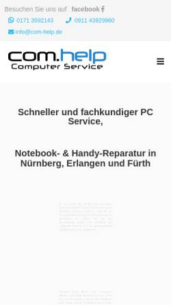 Vorschau der mobilen Webseite www.com-help.de, Com.help Computer Service