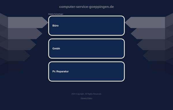Vorschau von www.computer-service-goeppingen.de, Computer Service Göppingen, Jan Reichelt e.K