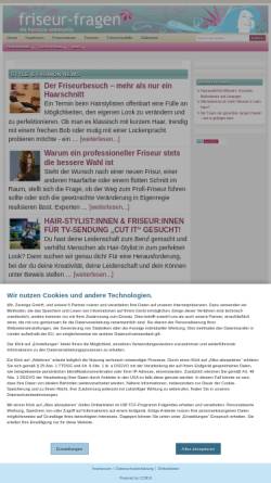 Vorschau der mobilen Webseite www.friseur-fragen.de, Friseur-Fragen