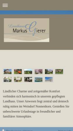 Ferienwohnungen und Gästezimmer Familie Markus Gierer