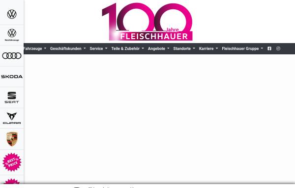 Vorschau von www.fleischhauer.com, Unternehmensgruppe Fleischhauer