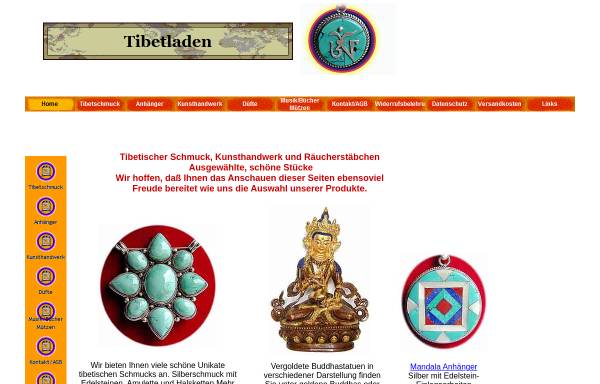 Vorschau von tibetladen.de, Tibetladen - Herbert Lasser
