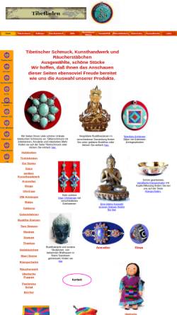 Vorschau der mobilen Webseite tibetladen.de, Tibetladen - Herbert Lasser