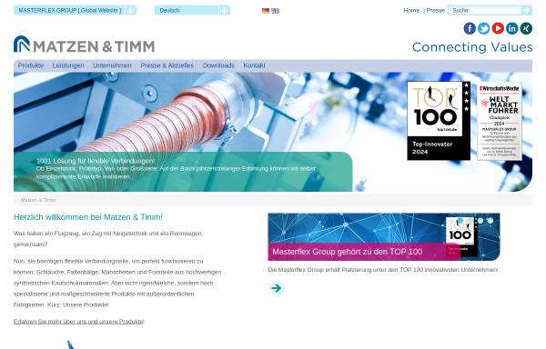 Vorschau von www.matzen-timm.de, Matzen & Timm GmbH