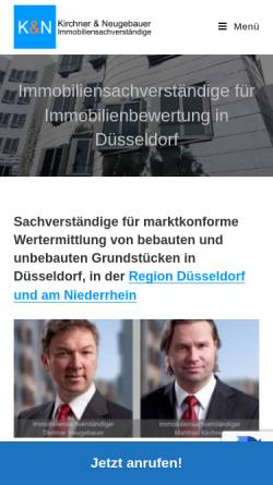 Vorschau der mobilen Webseite www.fuenfp.de, Dietzel Harter Kirchner Neugebauer Zimmermann 5P Sachverständigenpartnerschaft