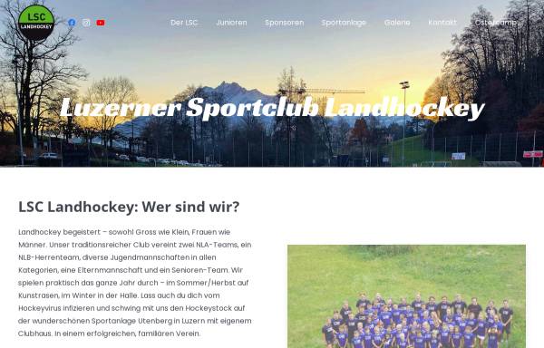 Vorschau von www.luzerner-sc.ch, Luzerner Sportclub Hockey-Sektion