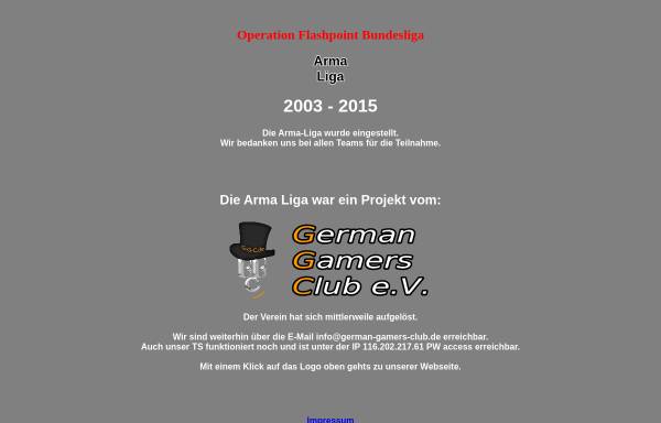 Vorschau von www.arma-liga.de, Armed Assault Liga