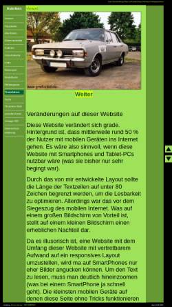 Vorschau der mobilen Webseite graf-vlad.de, Graf-vlad.de