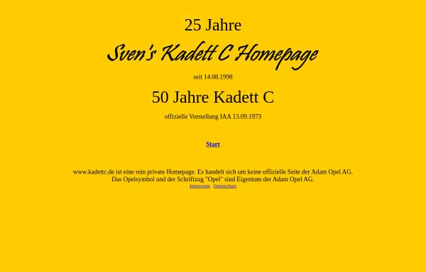 Vorschau von www.kadettc.de, Kadettc.de