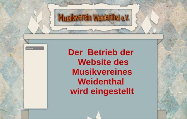 Vorschau von www.musikverein-weidenthal.de, Musikverein Weidenthal