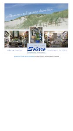 Vorschau der mobilen Webseite www.solaro.de, Solaro