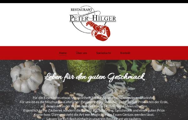 Vorschau von www.restaurant-peter-hilger.de, Restaurant Peter Hilger