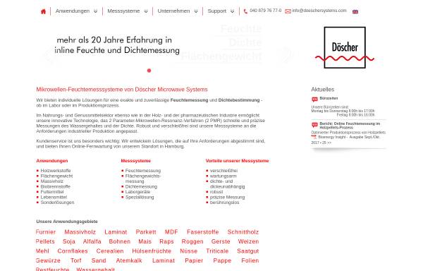 Vorschau von www.doescher.com, Döscher & Döscher Ingenieurbüro GmbH