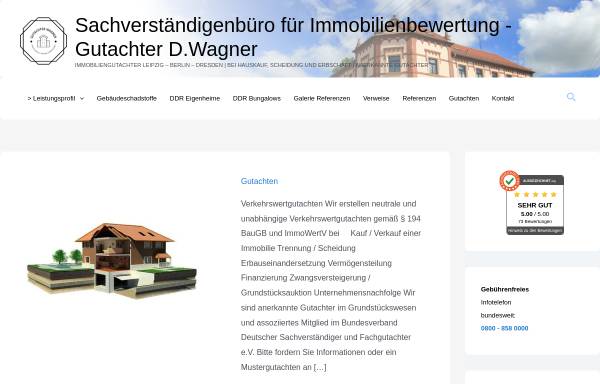 Vorschau von www.gutachter-wagner.de, Wagner, Manfred
