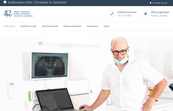 Vorschau von www.implantat-wien.at, DDr. Christian Schraml