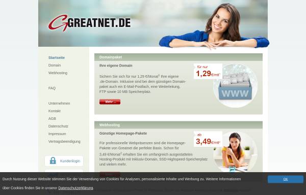 Vorschau von www.greatnet.de, Greatnet New Media GbR