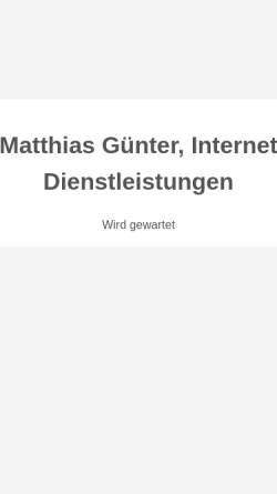 Vorschau der mobilen Webseite www.purhost.de, purhost.de - Matthias Guenter