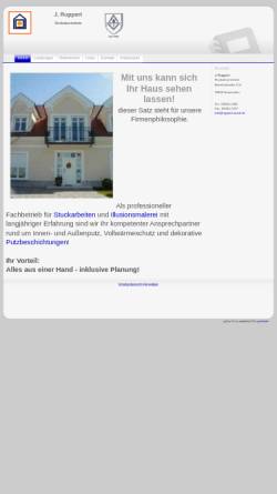 Vorschau der mobilen Webseite www.ruppert-stuck.de, Stukkateur Ruppert