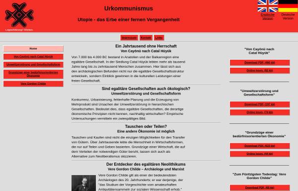 Vorschau von www.urkommunismus.de, Von Cayönü nach Catal Hüyük