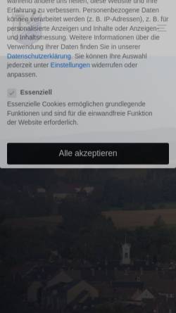 Vorschau der mobilen Webseite www.tv-wunsiedel.de, Turnverein Wunsiedel 1861 e.V.