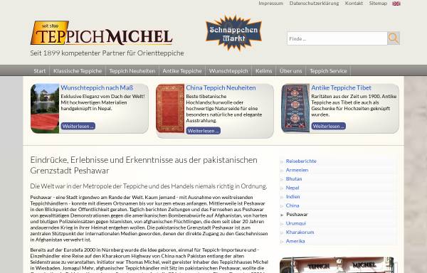 Vorschau von www.teppich-michel.de, Reisebericht Peshawar [Thomas Michel]