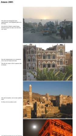 Vorschau der mobilen Webseite mautz.net, Jemen Yemen 2005 [Rainer Mautz]