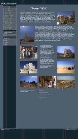 Vorschau der mobilen Webseite www.gerd-dietel.de, Unsere Reise in den Jemen [Gerd Dietel]