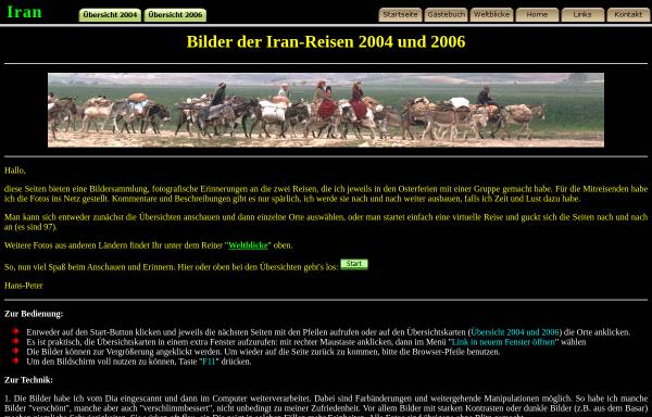 Vorschau von www.hpgrumpe.de, Bilder einer Iran-Reisen [Hans-Peter Grumpe]