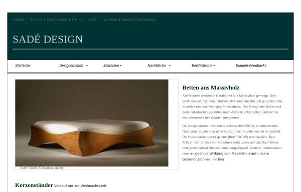 Vorschau von www.betten-4-home.de, SADÉ DESIGN e.K., Antje Leupold
