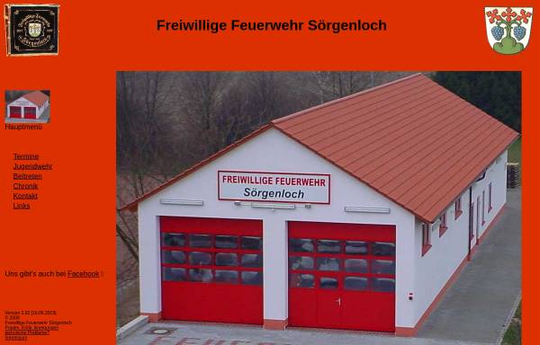 Vorschau von www.feuerwehr-soergenloch.de, Freiwillige Feuerwehr Sörgenloch