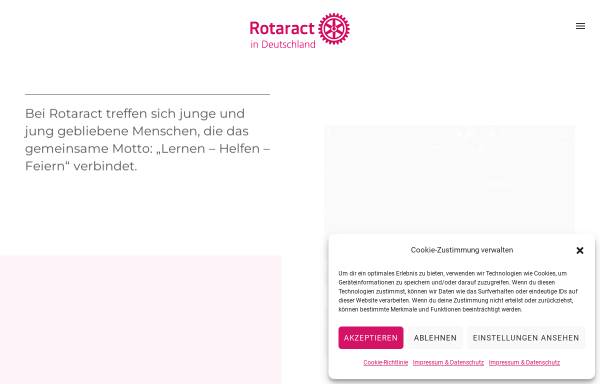 Vorschau von www.rotaract.de, Rotaract Deutschland