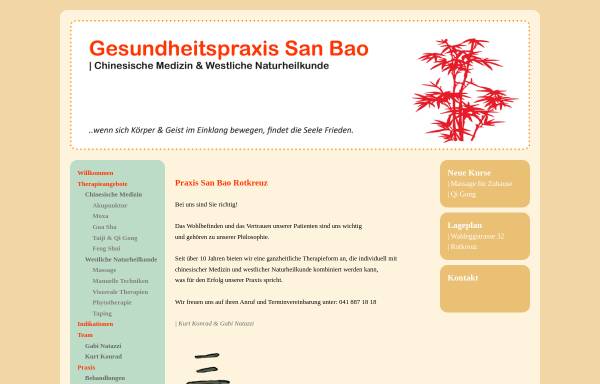 Vorschau von www.sanbao.ch, Sanbao