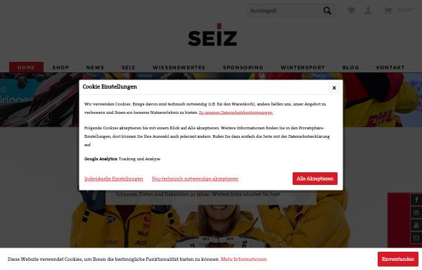 Vorschau von www.seiz.de, Friedrich Seiz GmbH