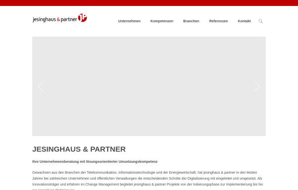 Vorschau von www.jesinghaus-partner.com, Jesinghaus & Partner