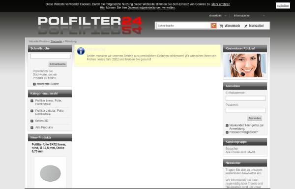 Vorschau von www.polfilter24.com, ScreenLab® - The Screen Factory, Inh. Günter Daszinnies