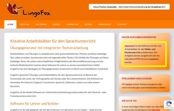 Vorschau von www.lingofox.de, LingoFox