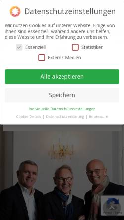 Vorschau der mobilen Webseite 4pgroup.de, 4p-Group